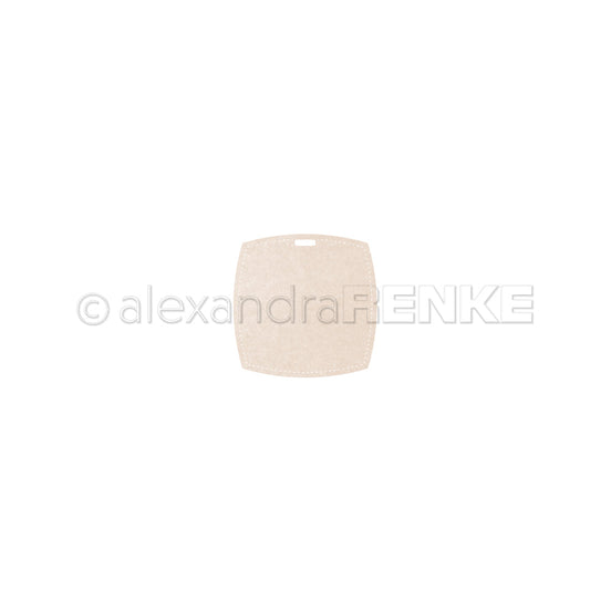 Fustella 'Inflated Square Label' -D-AR-Ba0569 - A.RENKE