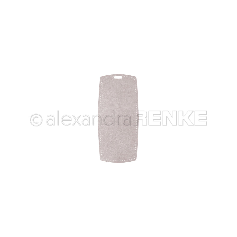 Fustella 'Inflated Rectangle Narrow Label' -D-AR-Ba0571 - A.RENKE