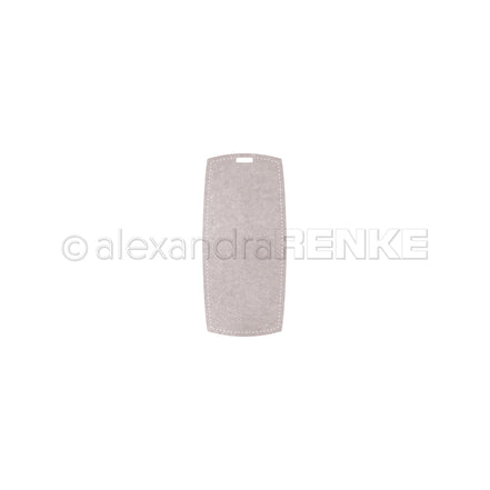 Fustella 'Inflated Rectangle Narrow Label' -D-AR-Ba0571 - A.RENKE