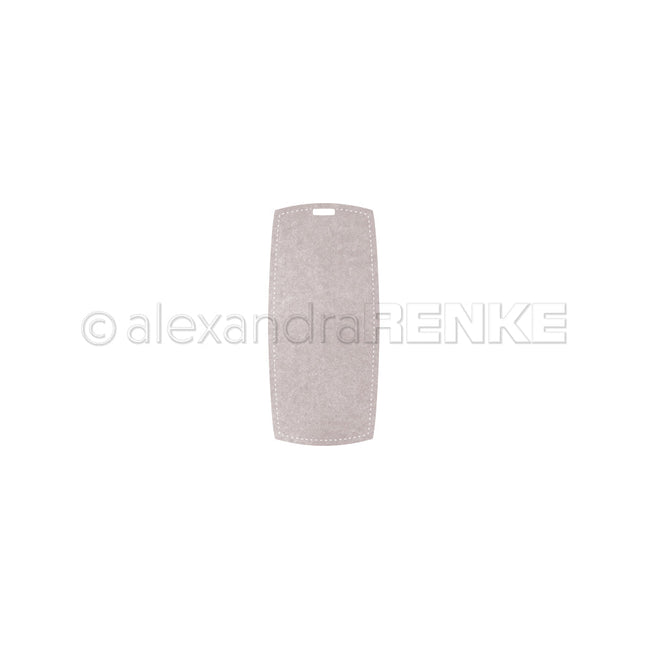 Fustella 'Inflated Rectangle Narrow Label' -D-AR-Ba0571 - A.RENKE