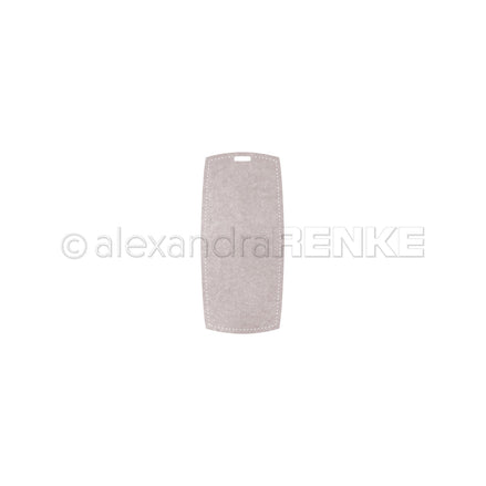 Fustella 'Inflated Rectangle Narrow Label' -D-AR-Ba0571 - A.RENKE