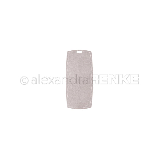 Fustella 'Inflated Rectangle Narrow Label' -D-AR-Ba0571 - A.RENKE