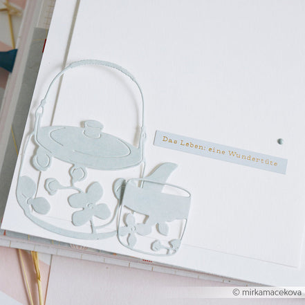 Set Fustelle " Large Tea Set Punch " -D-AR-Ba0591 - A.RENKE