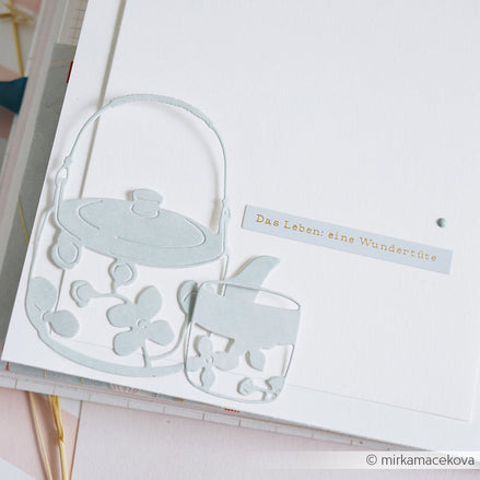 Set Fustelle " Large Tea Set Punch " -D-AR-Ba0591 - A.RENKE