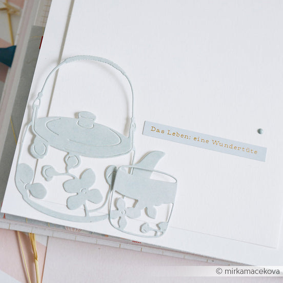 Set Fustelle " Large Tea Set Punch " -D-AR-Ba0591 - A.RENKE