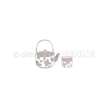 Set Fustelle " Large Tea Set Punch " -D-AR-Ba0591 - A.RENKE