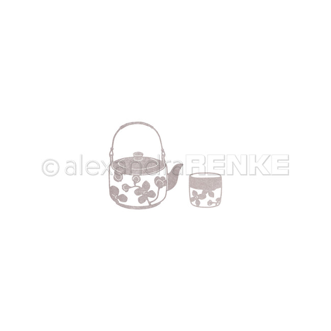 Set Fustelle " Large Tea Set Punch " -D-AR-Ba0591 - A.RENKE