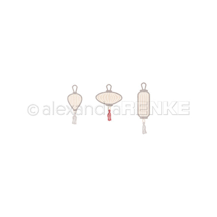 Set Fustelle "Lampionset" -D-AR-Ba0598 - A.RENKE