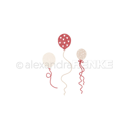 Set Fustelle "Balloons with Strings" -D-AR-Ba0599 - A.RENKE