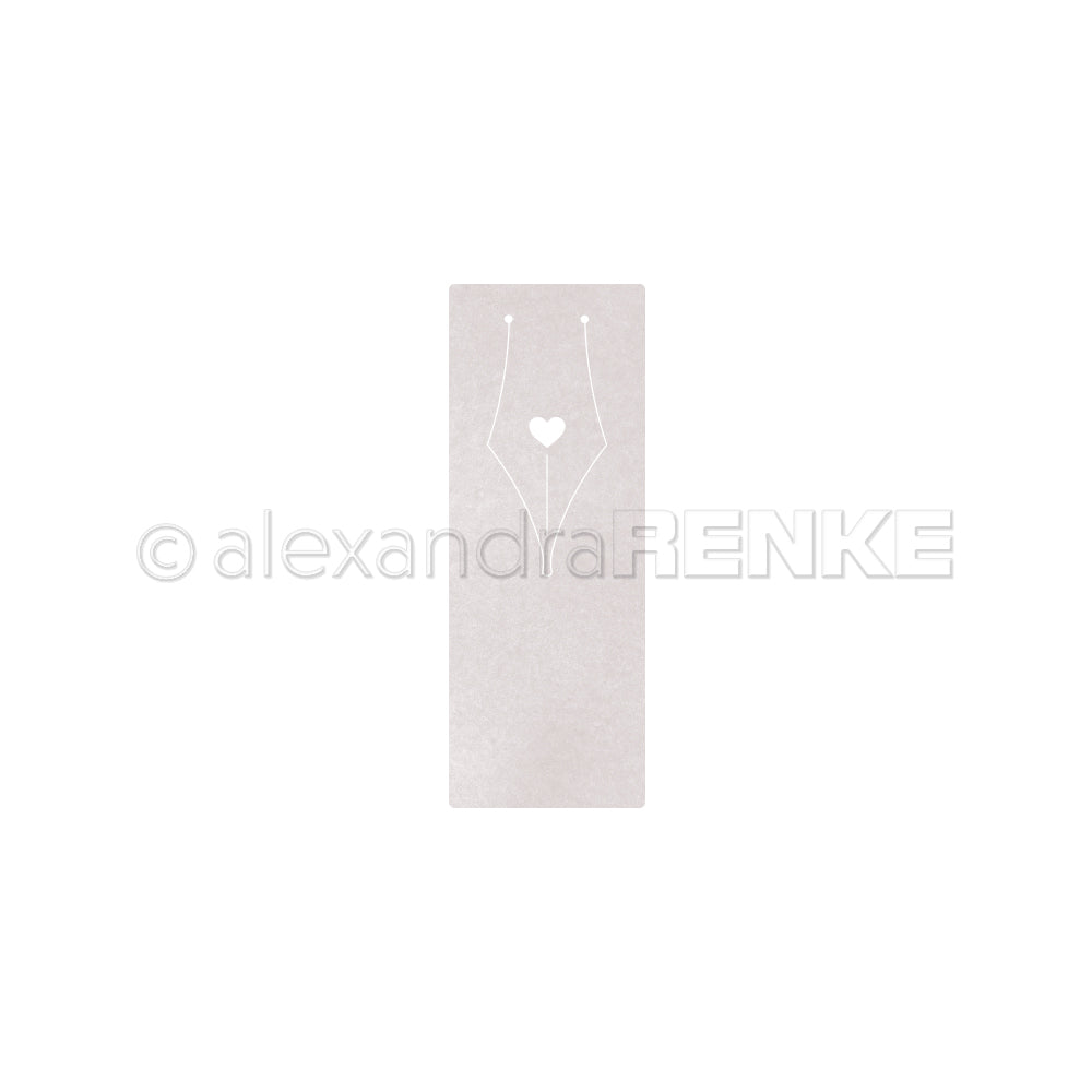 'Bookmark Feather' die -D-AR-Ba0609 - A.RENKE