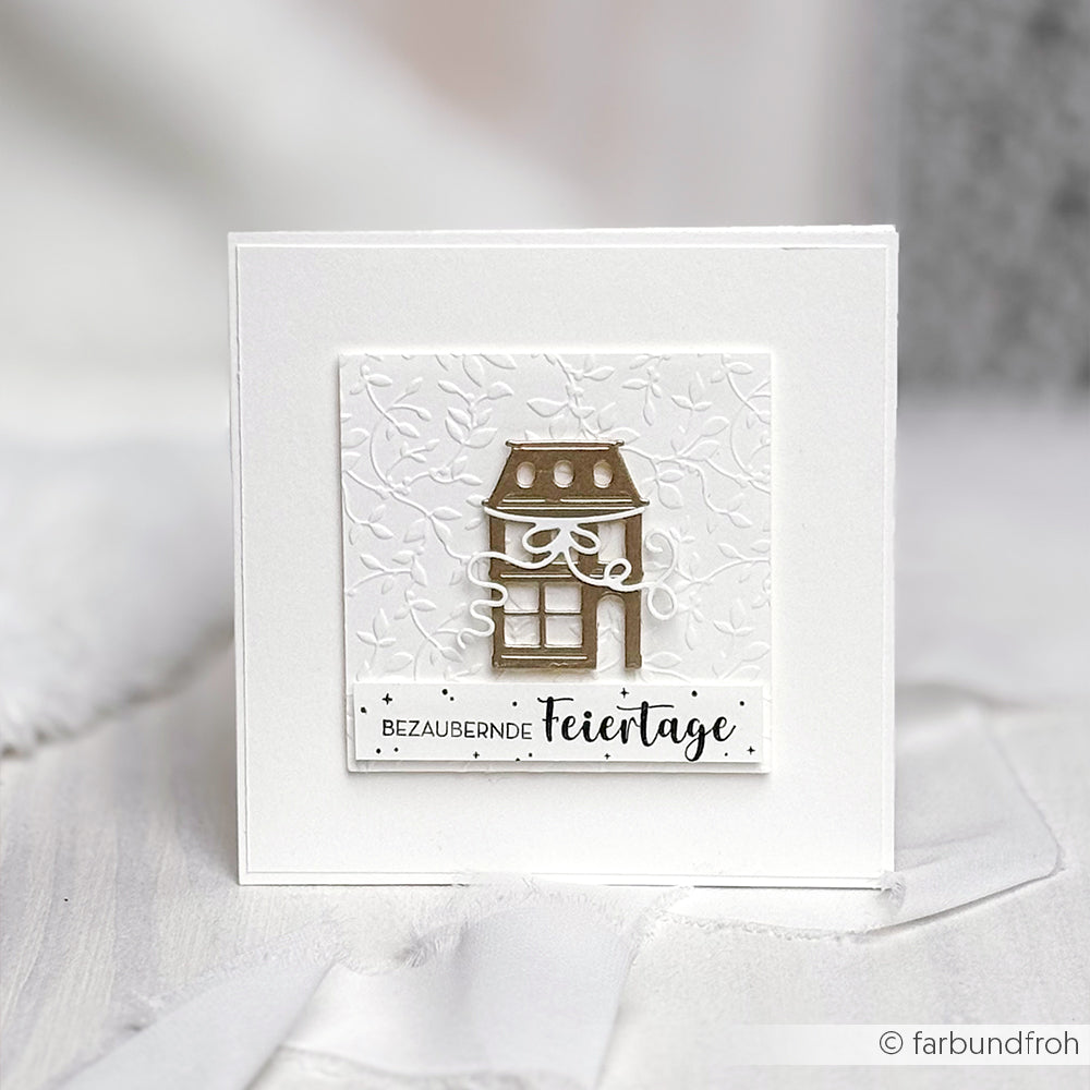 D-AR-Ba0630  Set Fustelle 'Playful Bow House'- A.RENKE