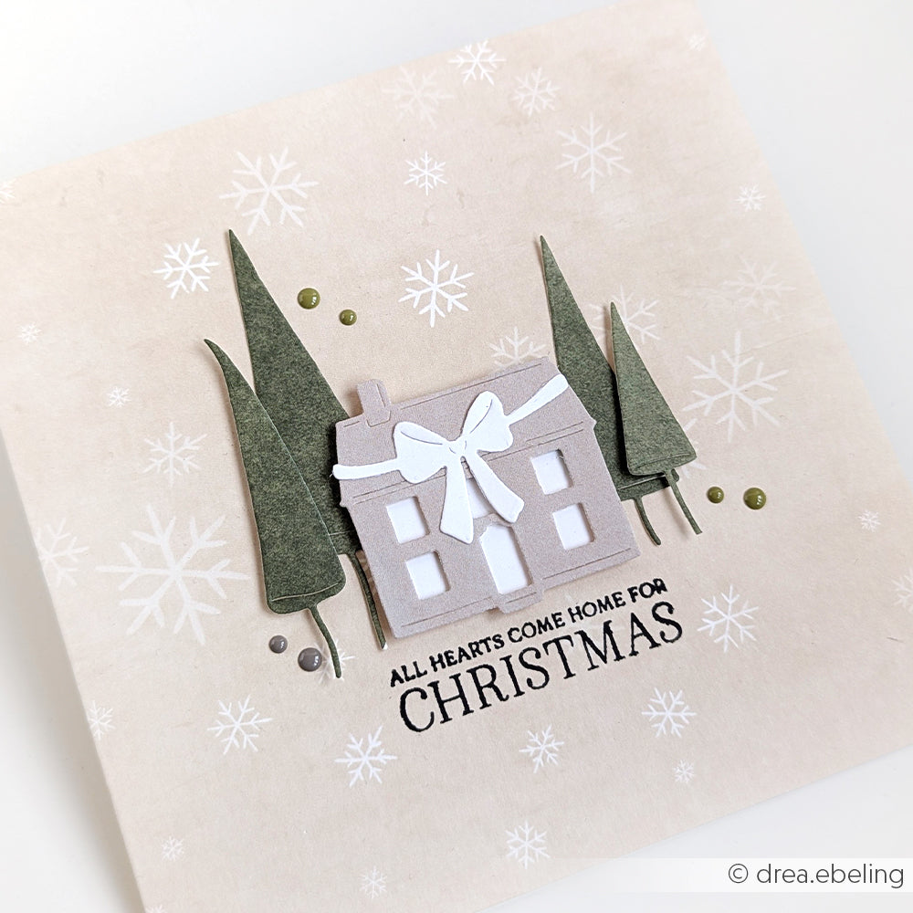 D-AR-Ba0631  Set Fustelle 'Cozy Ribbon House'- A.RENKE