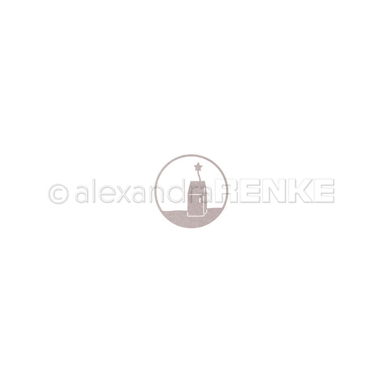 D-AR-Ba0653 Fustella 'Star House in a Circle'- A.RENKE