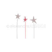 D-AR-Ba0654 - Set Fustelle 'Sterne am Stiel-Trio'- A.RENKE