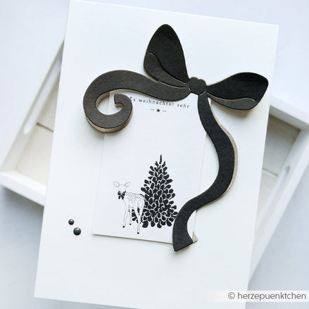 'Festive Bow" die- D-AR-Ba0681- A.RENKE 