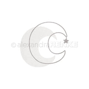 D-AR-Ba0689 'Outline Moon' die - A.RENKE