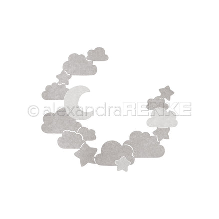 D-AR-Ba0690 Die Set 'Night Sky Wreath' - A.RENKE