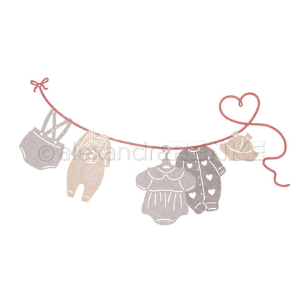 D-AR-Ba0696 'Romper Parade' Die Set - A.RENKE