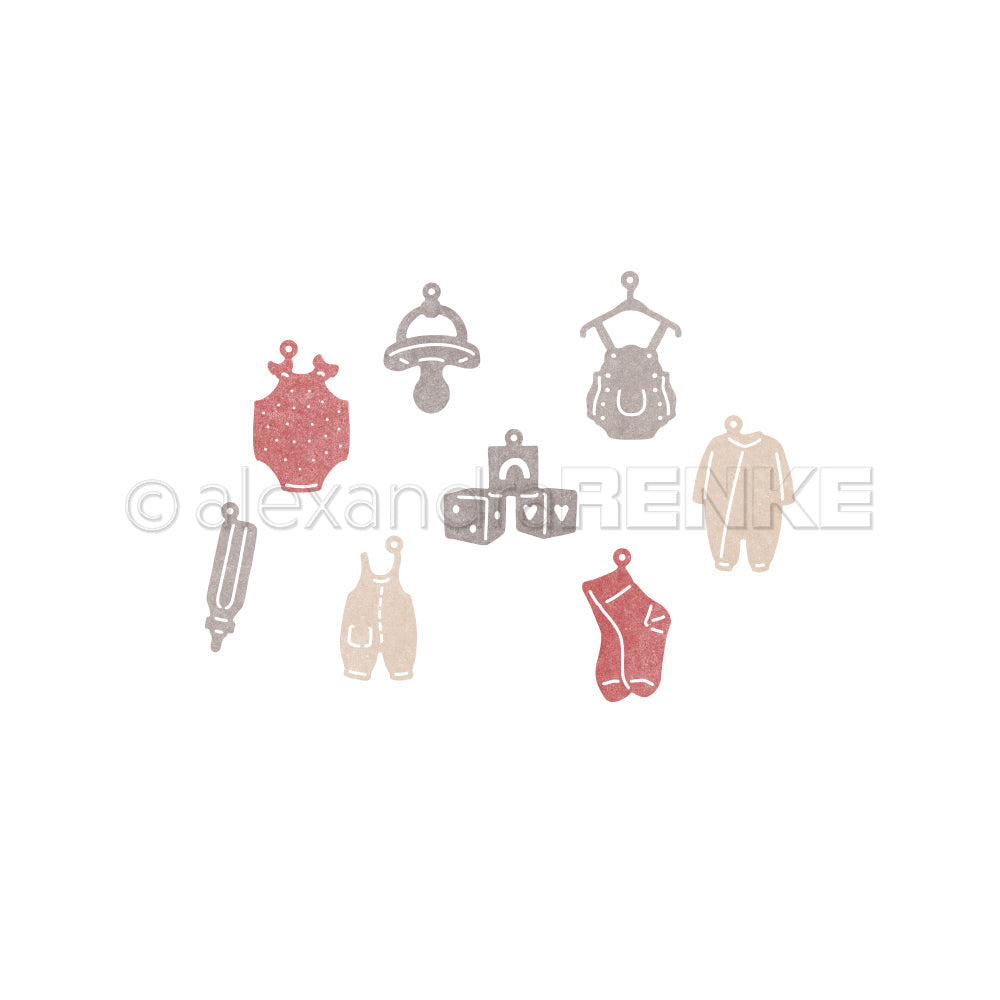 D-AR-Ba0699 'Baby Pendant' Die Set - A.RENKE