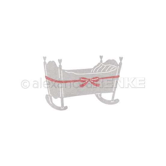 D-AR-Ba0700 Set Fustella 'Heartfelt Cradle' - A.RENKE