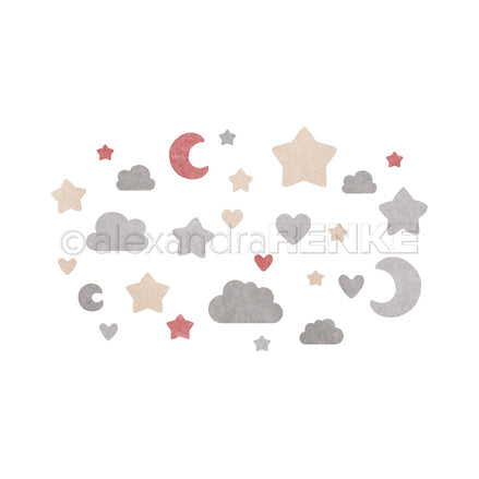 D-AR-Ba0701 'Dream Confetti' Die Set - A.RENKE