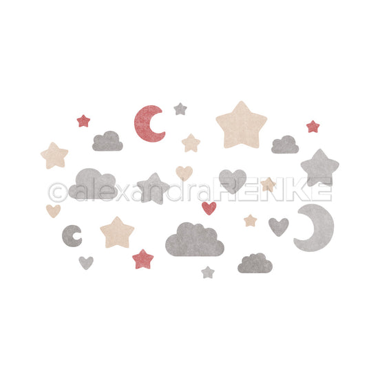 D-AR-Ba0701 Set Fustella 'Dream Confetti' - A.RENKE
