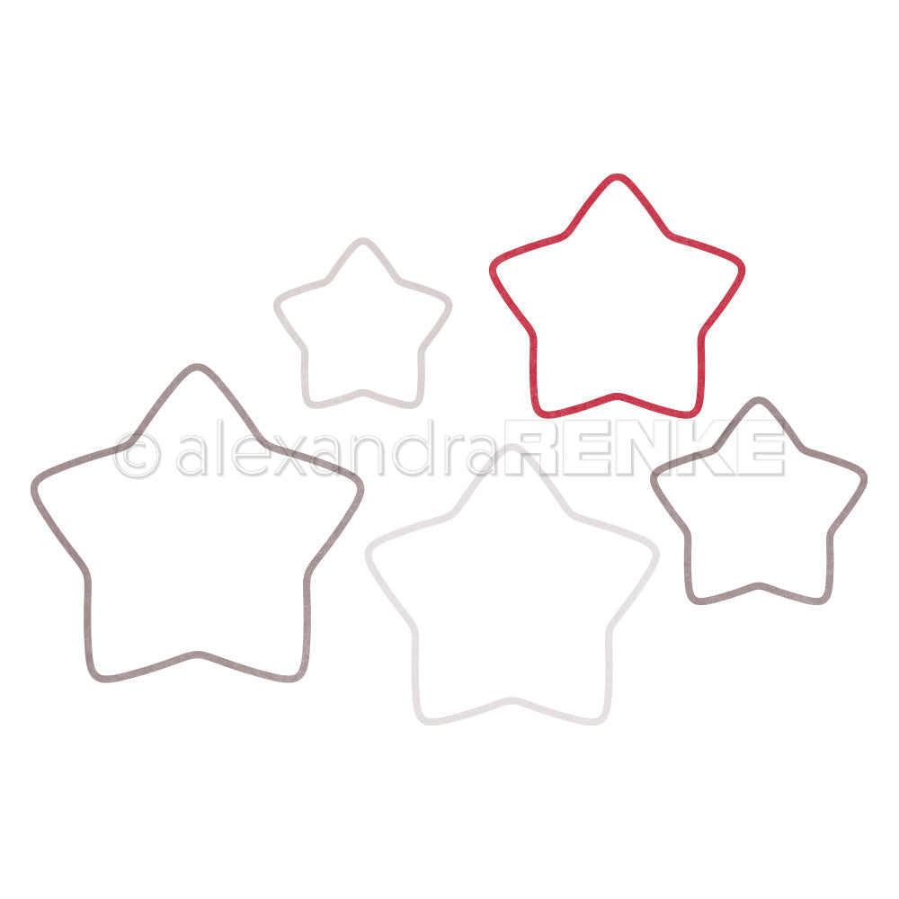 D-AR-Ba0703 '5 Star Frames' Die Set - A.RENKE