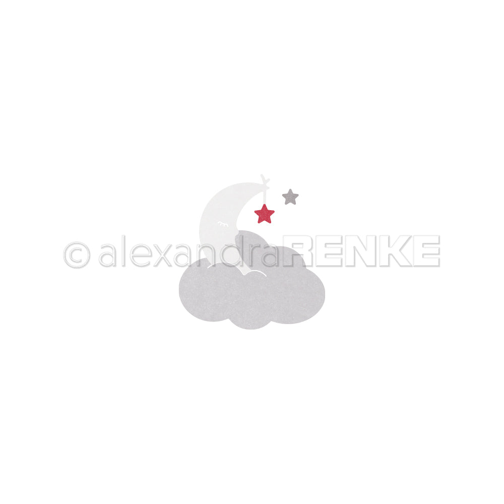 D-AR-Ba0708 '3 Moon on Cloud' Die Set - A.RENKE