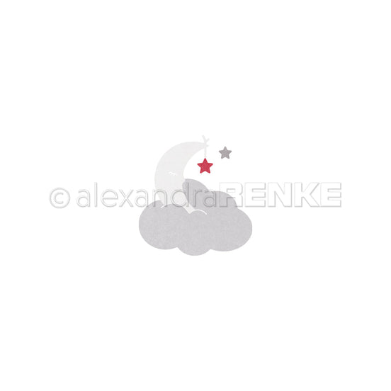 D-AR-Ba0708 Set Fustelle '3 Moon on Cloud' - A.RENKE