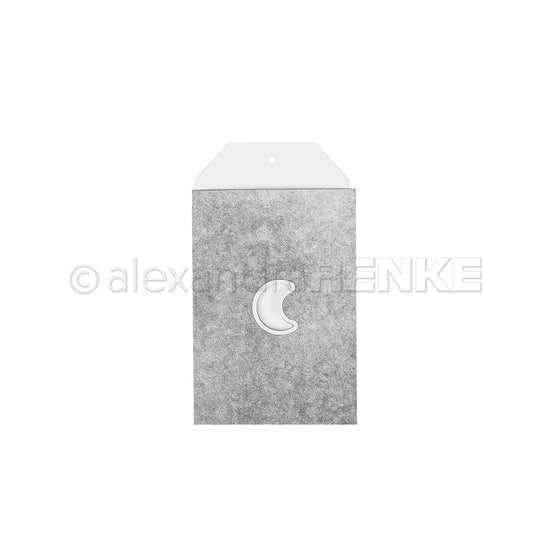 D-AR-Ba0711 Set Fustelle 'Label in bag moon' - A.RENKE