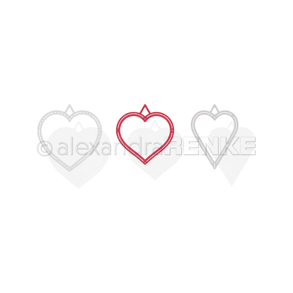 D-AR-Ba0717 'Heart Frame' Die Set - A.RENKE