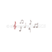 D-AR-Ba0731 Set Fustelle 'Noten Anhänger' - A.RENKE