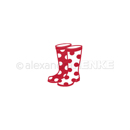 Stanze 'Spaßige Gummistiefel'
