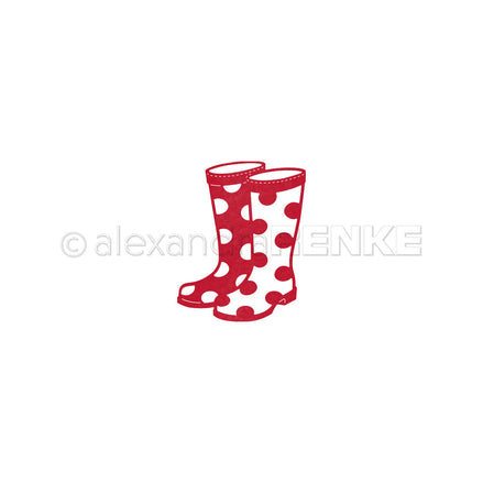 Stanze 'Spaßige Gummistiefel'