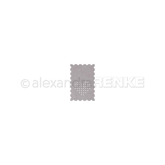 Stanze 'Briefmarke mit Stick-Herz'