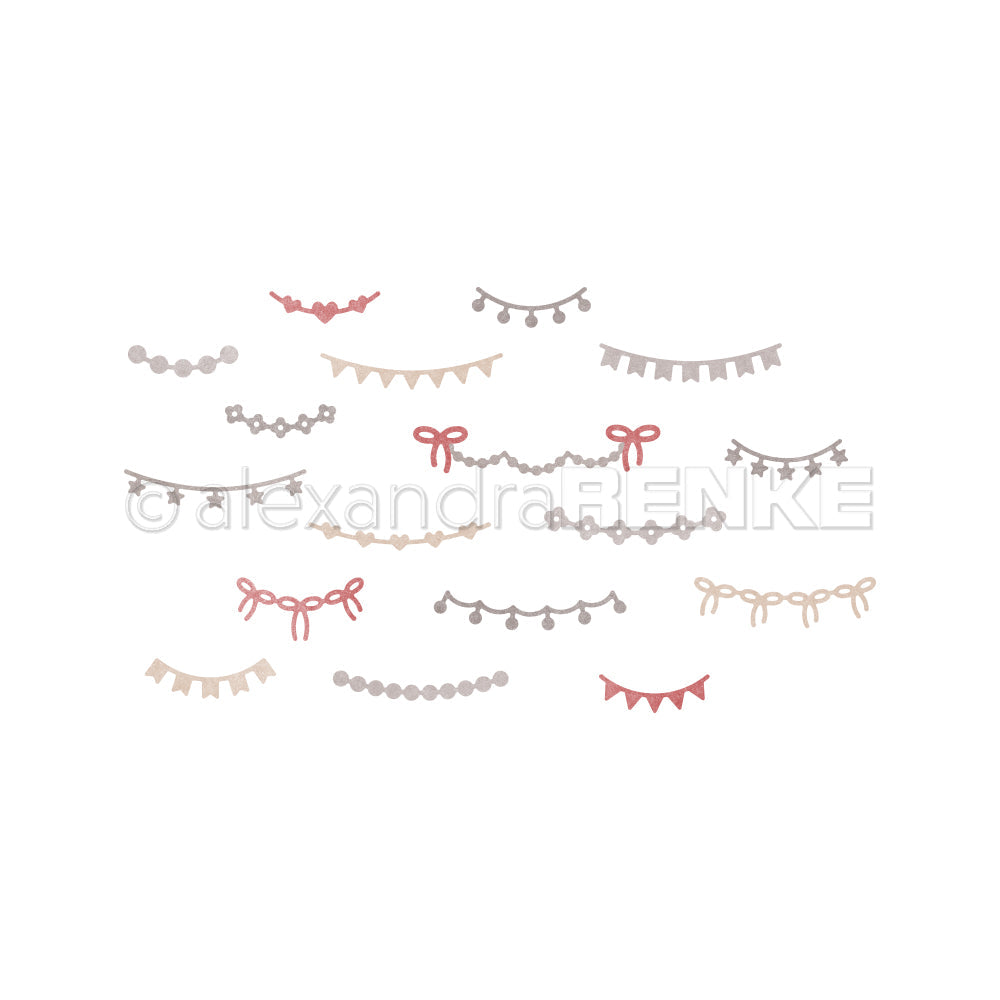 D-AR-Ba0785 Set fustelle 'Girlanden Set’ - A.RENKE