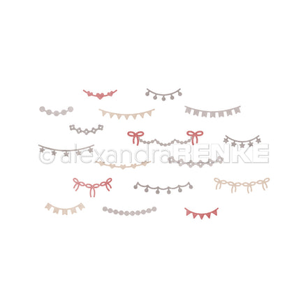 D-AR-Ba0785 Set fustelle 'Girlanden Set’ - A.RENKE
