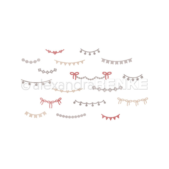 D-AR-Ba0785 Set fustelle 'Girlanden Set’ - A.RENKE