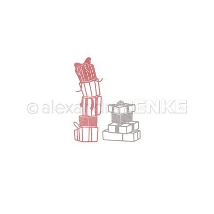 Set Fustelle 'Outline Geschenkestapel'