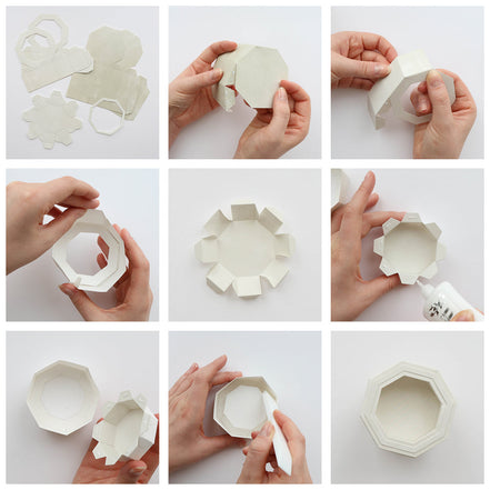 Set Fustelle 'Octagonal box with window' -D-AR-3D0170 - A.RENKE