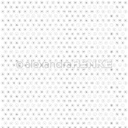 Book cover paper 'Typewriter Alphabet Diamond Grey' - BP-AR-0005- A.RENKE