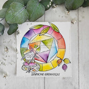 STAMP - DOUDOU CREATIF -VIB101- CHOU & FLOWERS
