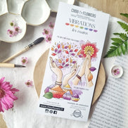 STAMP SET - LES MAINS -VIB115- CHOU & FLOWERS