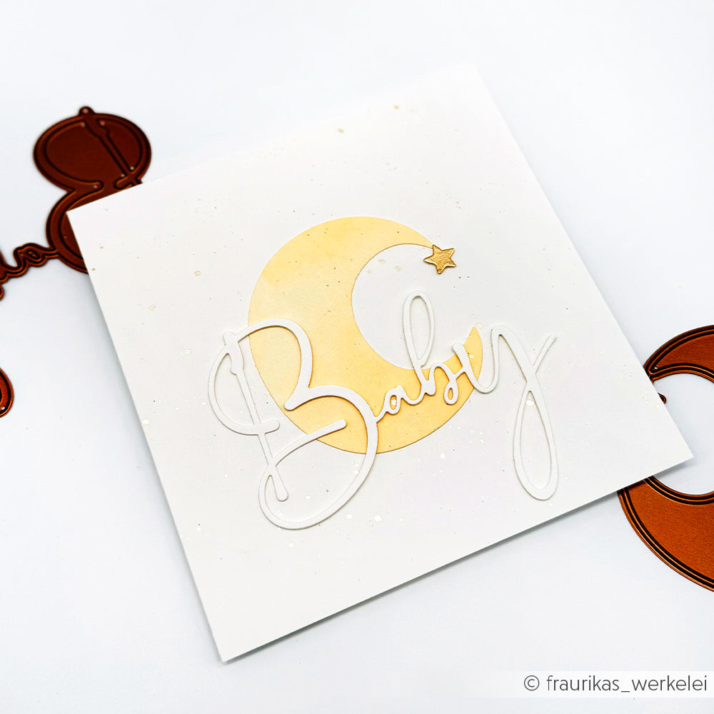 D-AR-Ba0689 'Outline Moon' die - A.RENKE