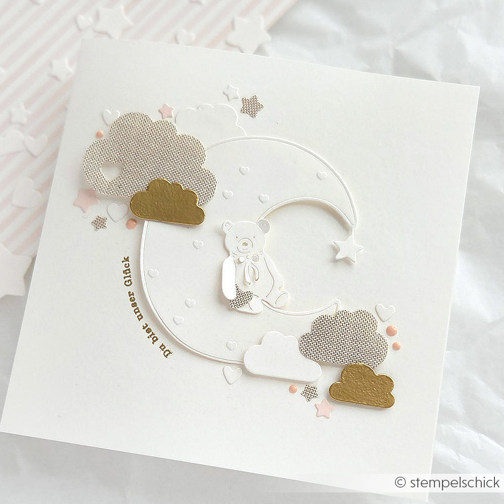 D-AR-Ba0689 'Outline Moon' die - A.RENKE