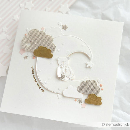 D-AR-Ba0689 'Outline Moon' die - A.RENKE