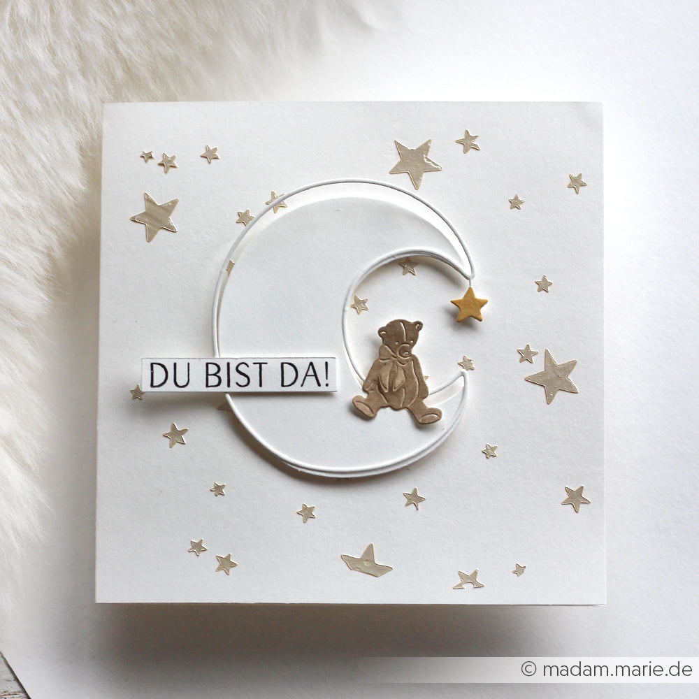 D-AR-Ba0689 'Outline Moon' die - A.RENKE