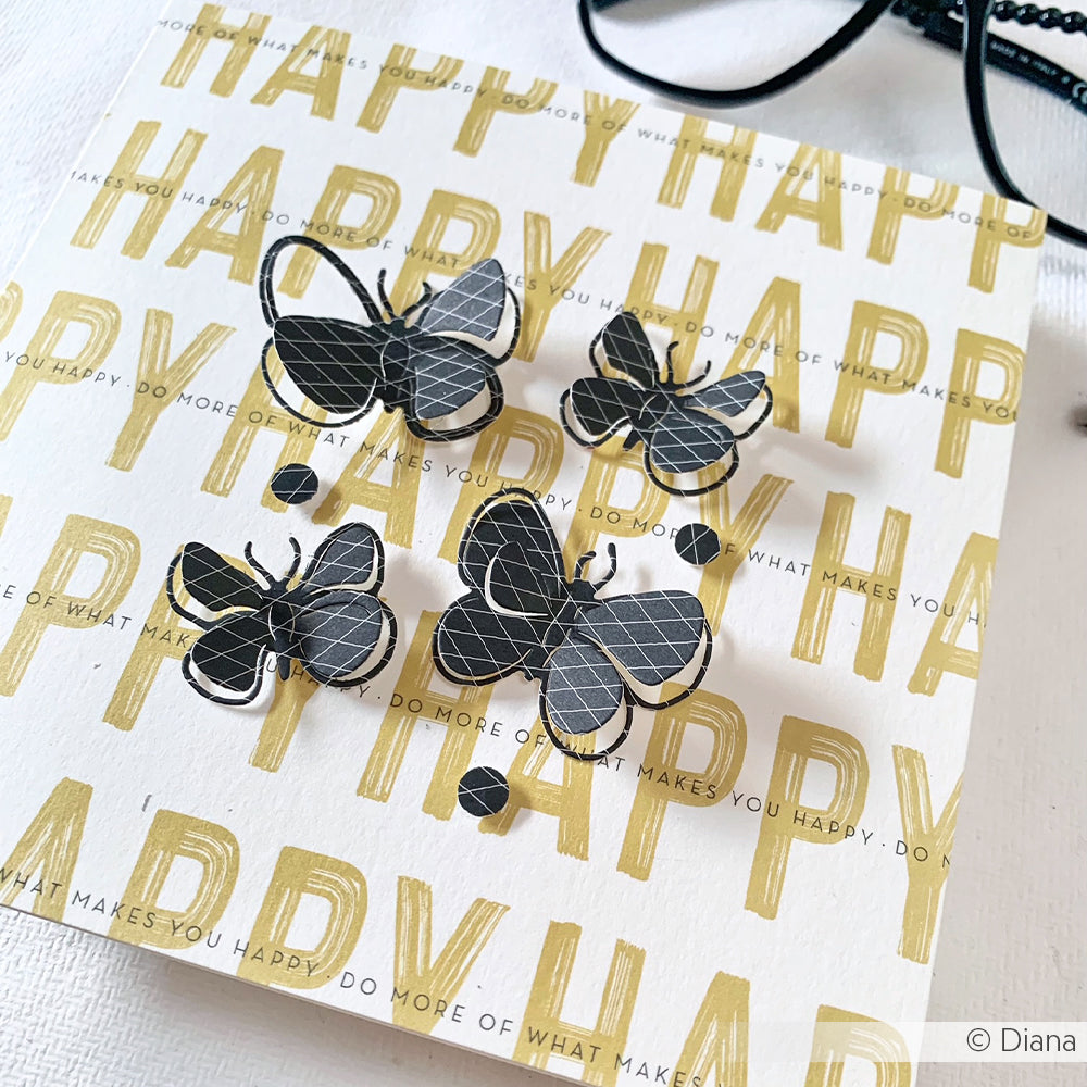 Set fustelle 'Lucky Butterfly Trio' - D-AR-TI0134 - A.RENKE