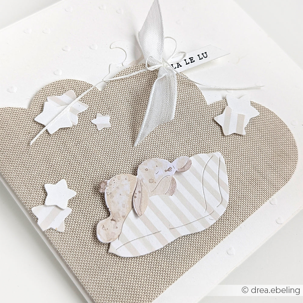 D-AR-Ti0167 Tired Bunny Die Set - A.RENKE