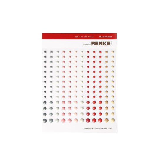 Enamel Dots  EB.ED-AR-0018  'Gentle Colors'- A.RENKE